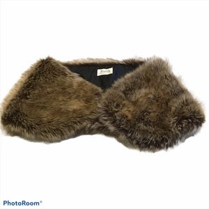 Faux Fur Wedding Shawl